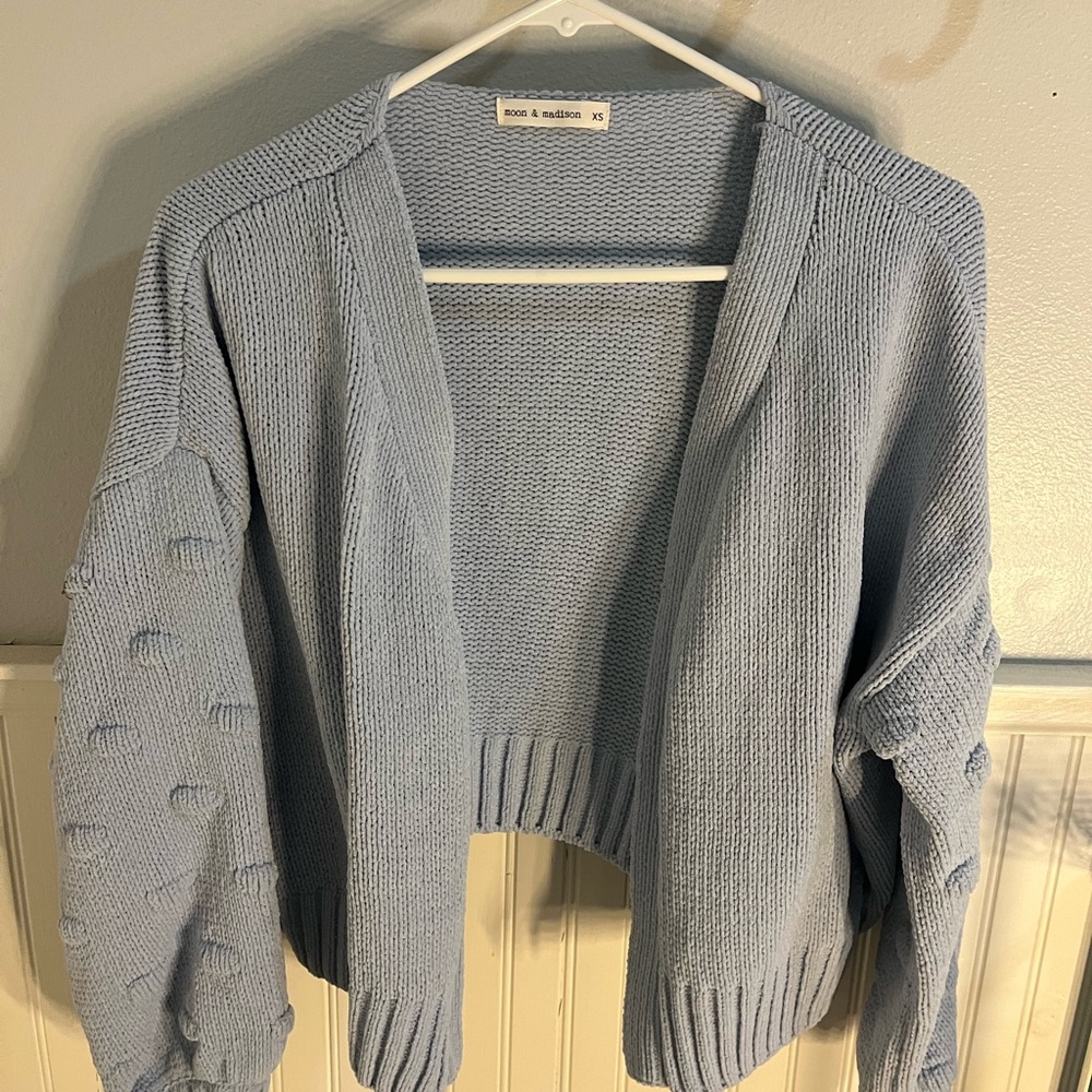 Blue Knit Sweater